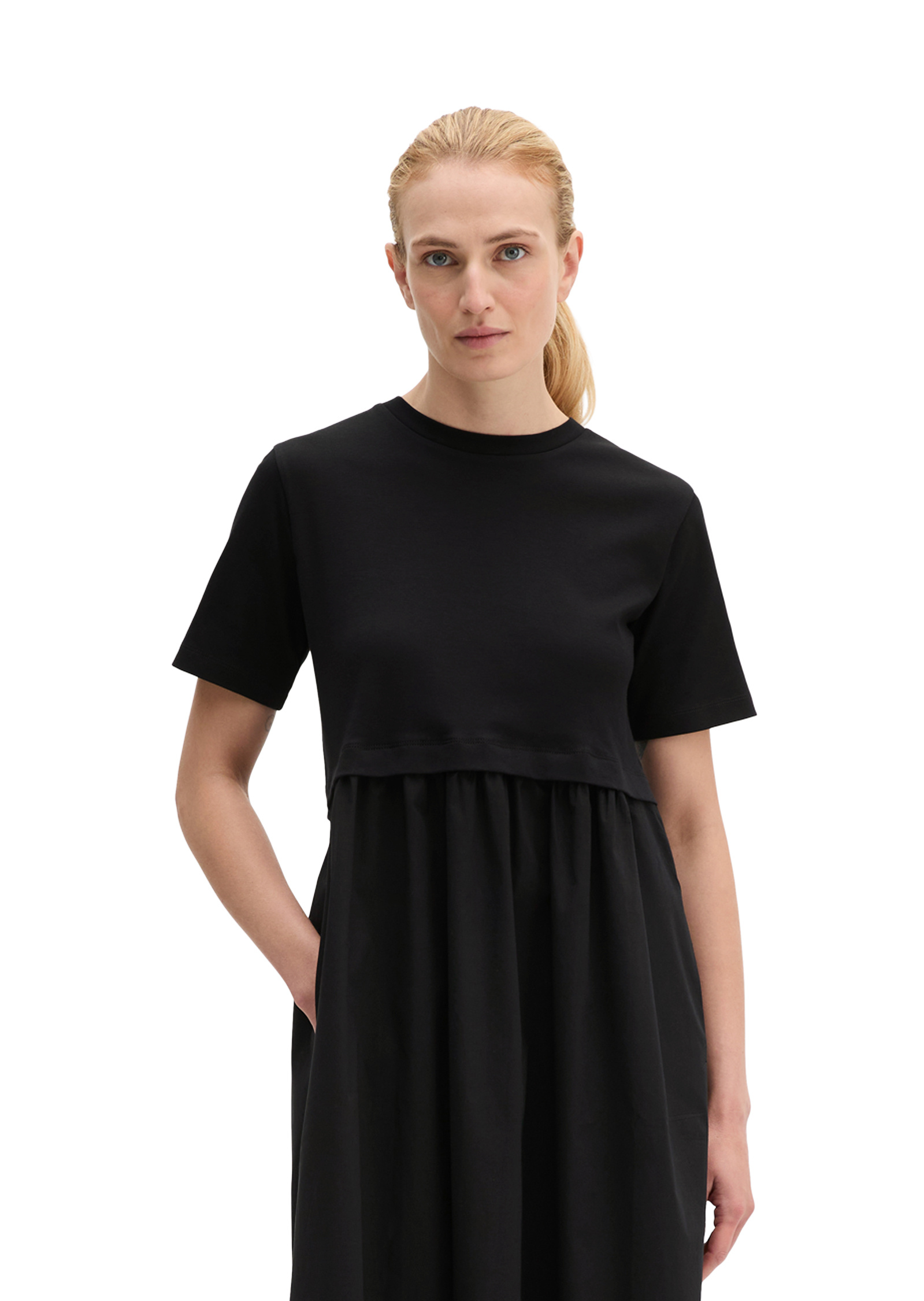 Robe regular en mélange de matériaux, MARC O'POLO