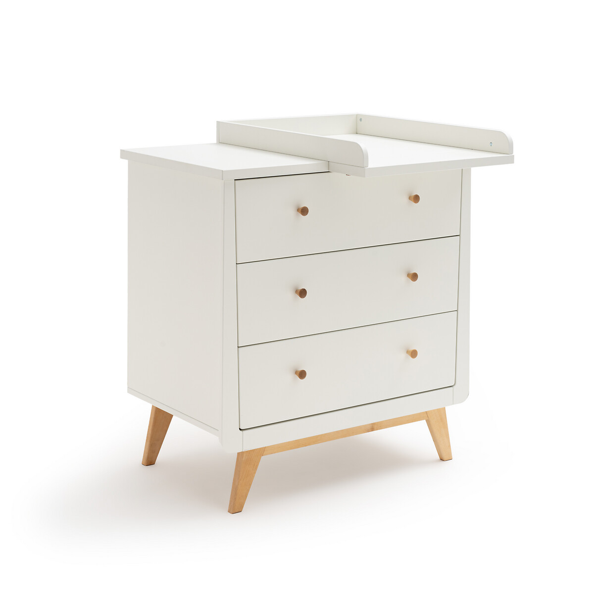 Willox changing table with 3 drawers off white La Redoute