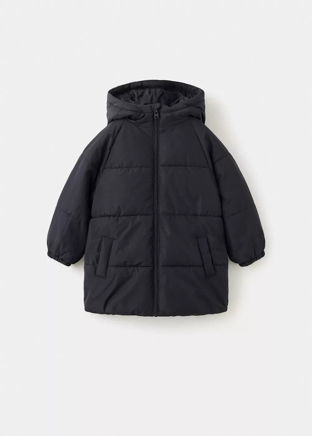 Anorak long matelassé, MANGO BABY