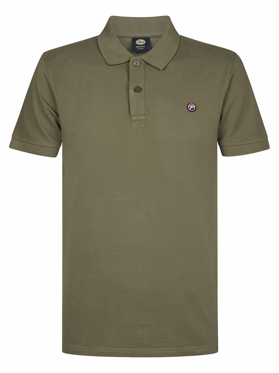 Polo droit uni