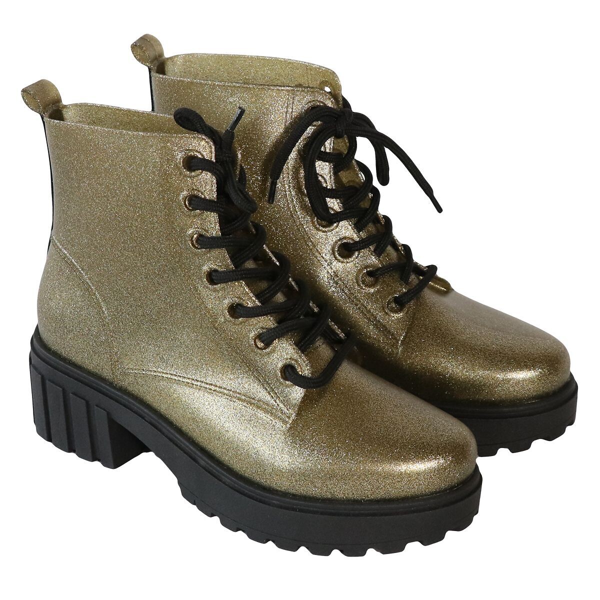 Cacatoes Botines de lluvia con cordones Chamego