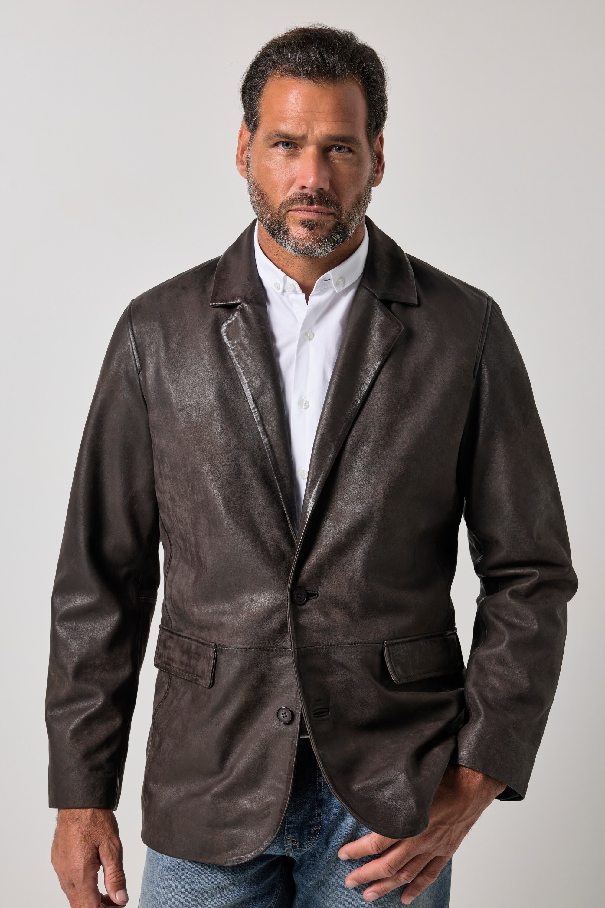 Veste en cuir d'agneau nappa, JP1880