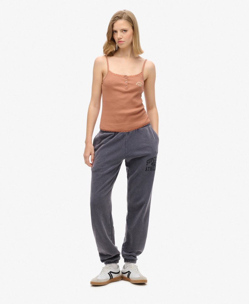 Pantalon de survêtement vintage à motif Athletic Essentials, SUPERDRY