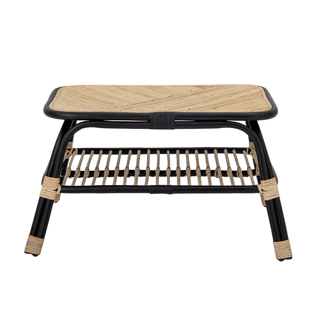 Table basse en rotin POLKA, HYDILE