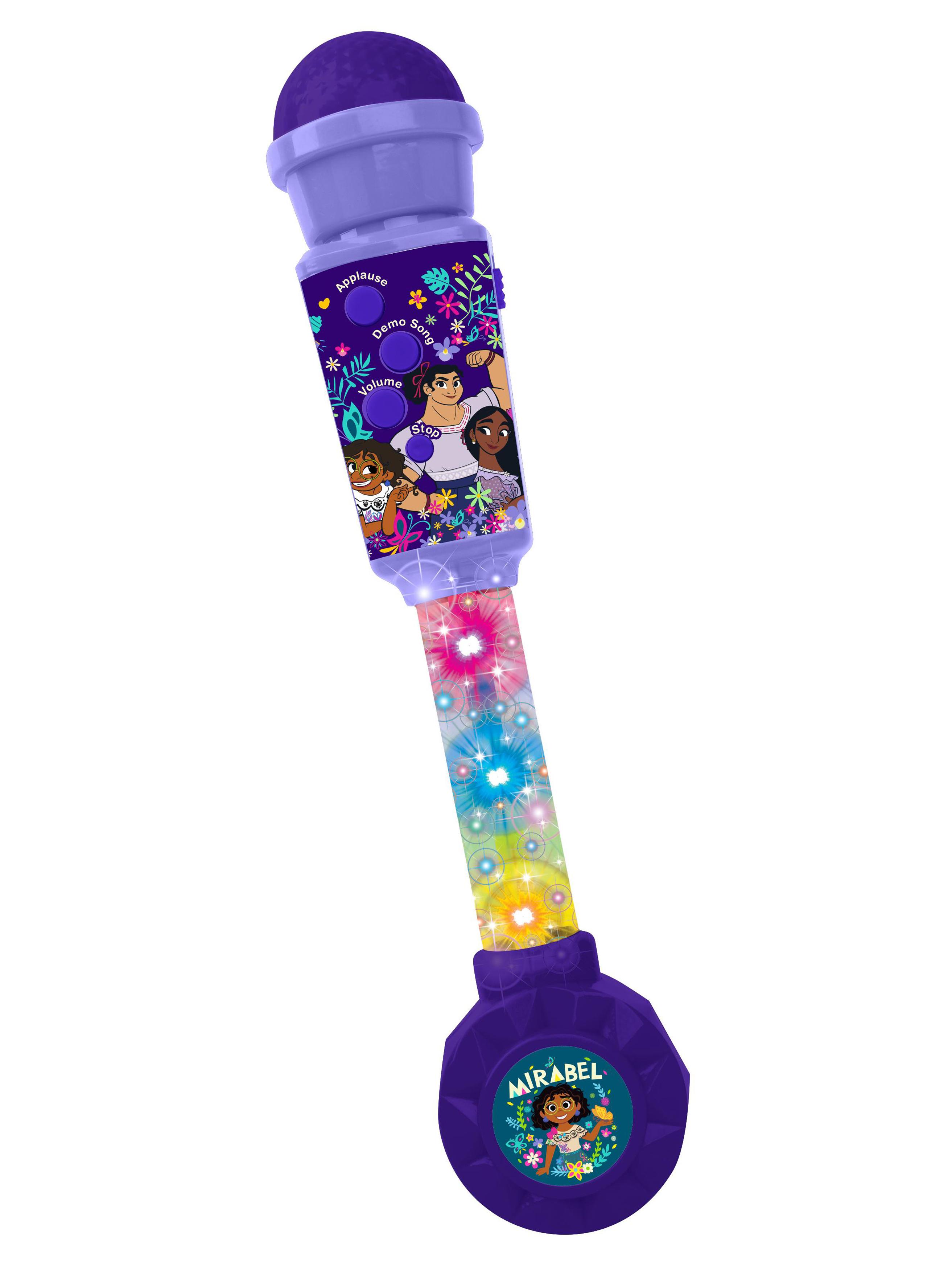 Microphone Encanto avec tube lumineux, LEXIBOOK