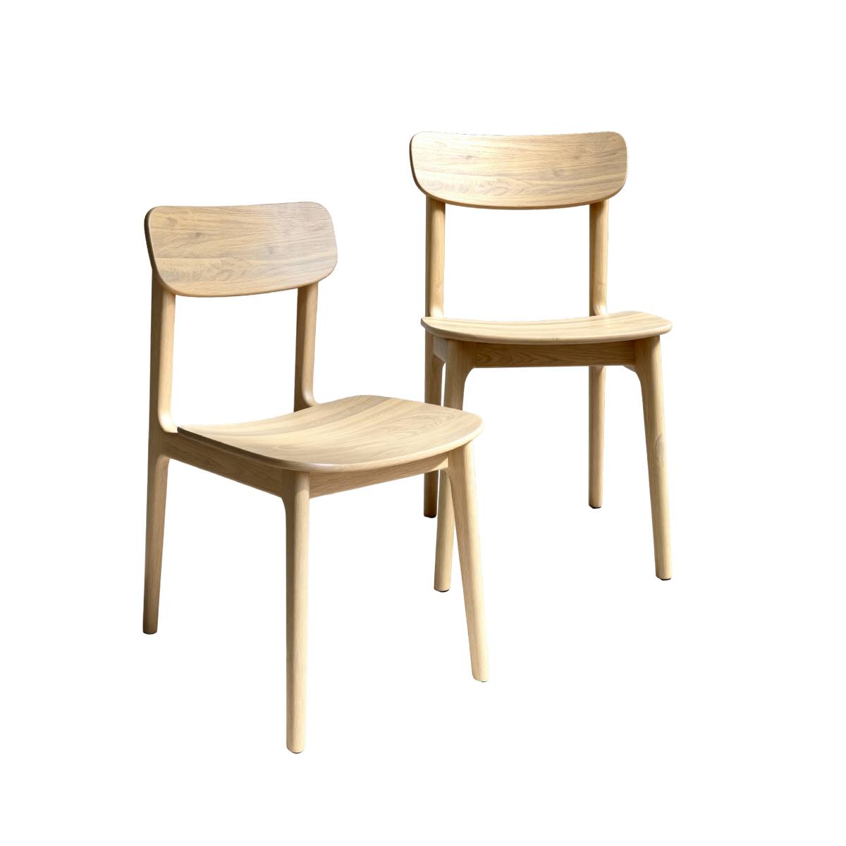 Lot de 2 chaises en bambou ELRIC, MADE IN MEUBLES 