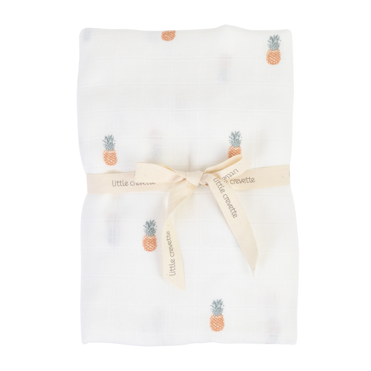 Maxi-lange coton bio ANANAS, LITTLE CREVETTE