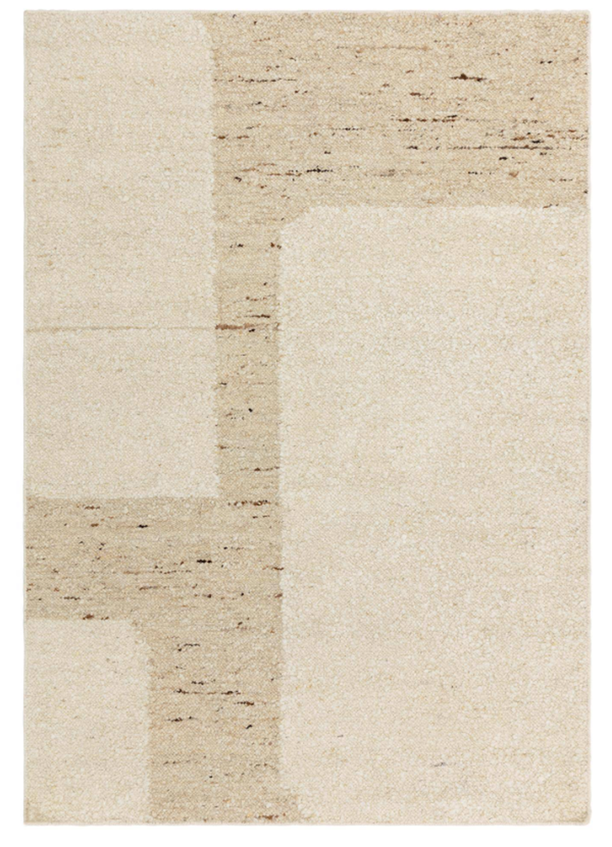 Tapis de salon en laine tissé plat RADDEL, NOVATREND
