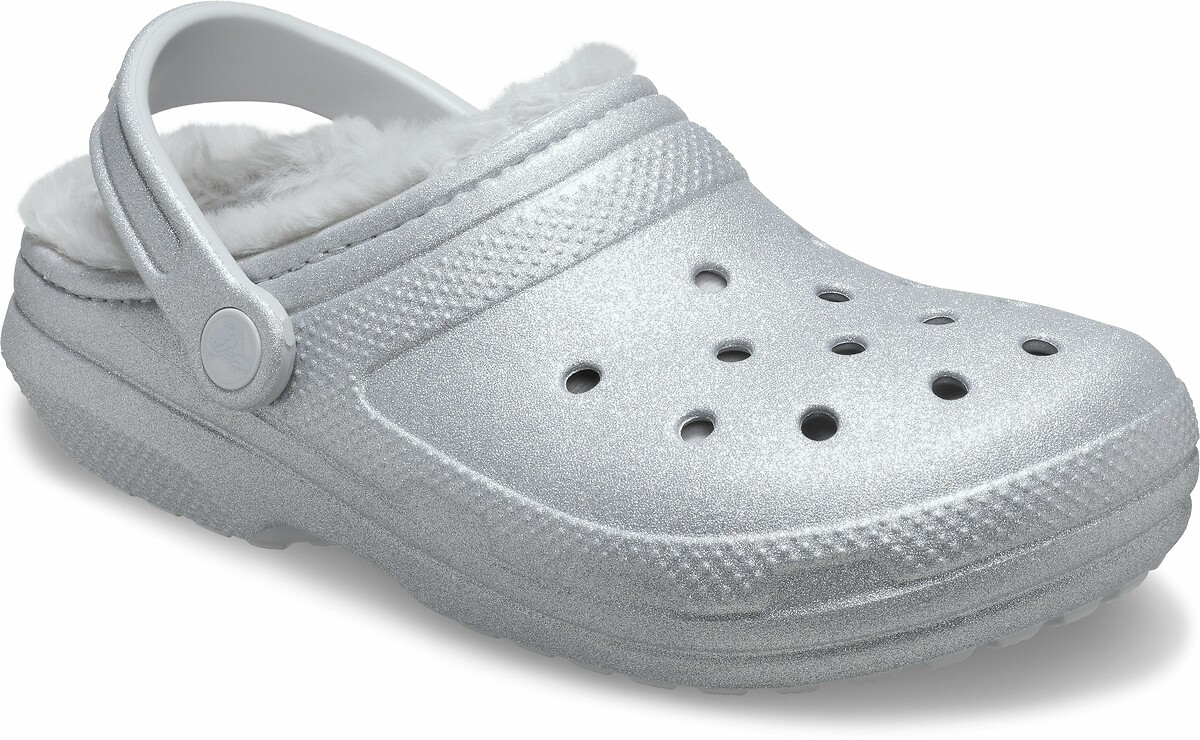 Crocs Zuecos Classic Fuzz Glitter — photo 2