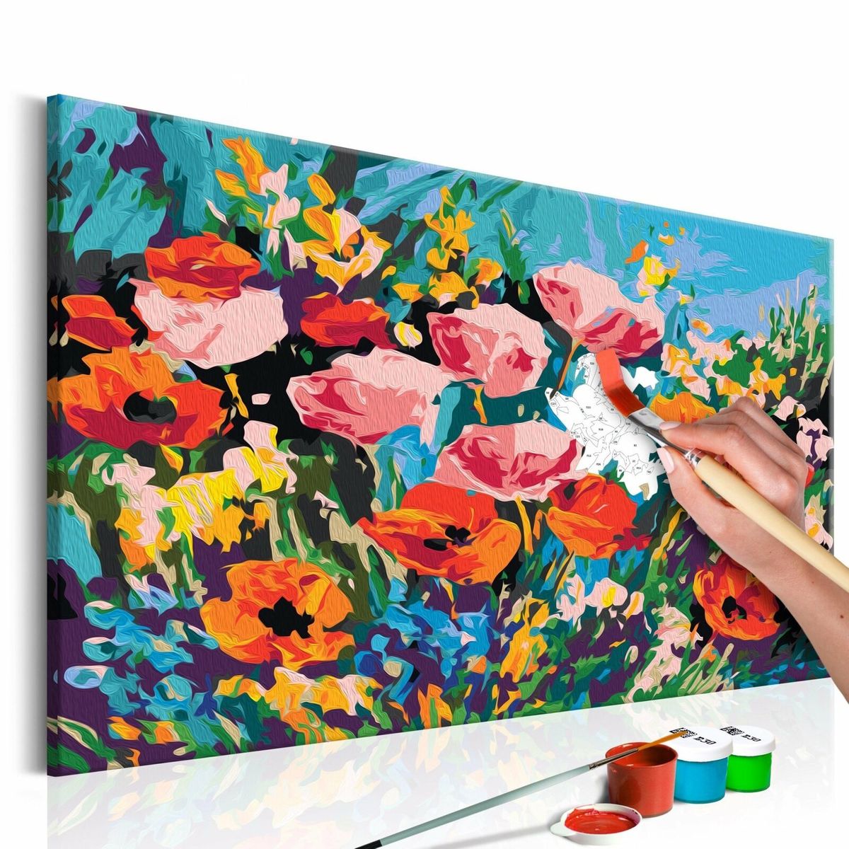 Charme Floral - Livre de coloriage aquarelle pour adultes: Album pour  coloriage de fleurs à l'aquarelle