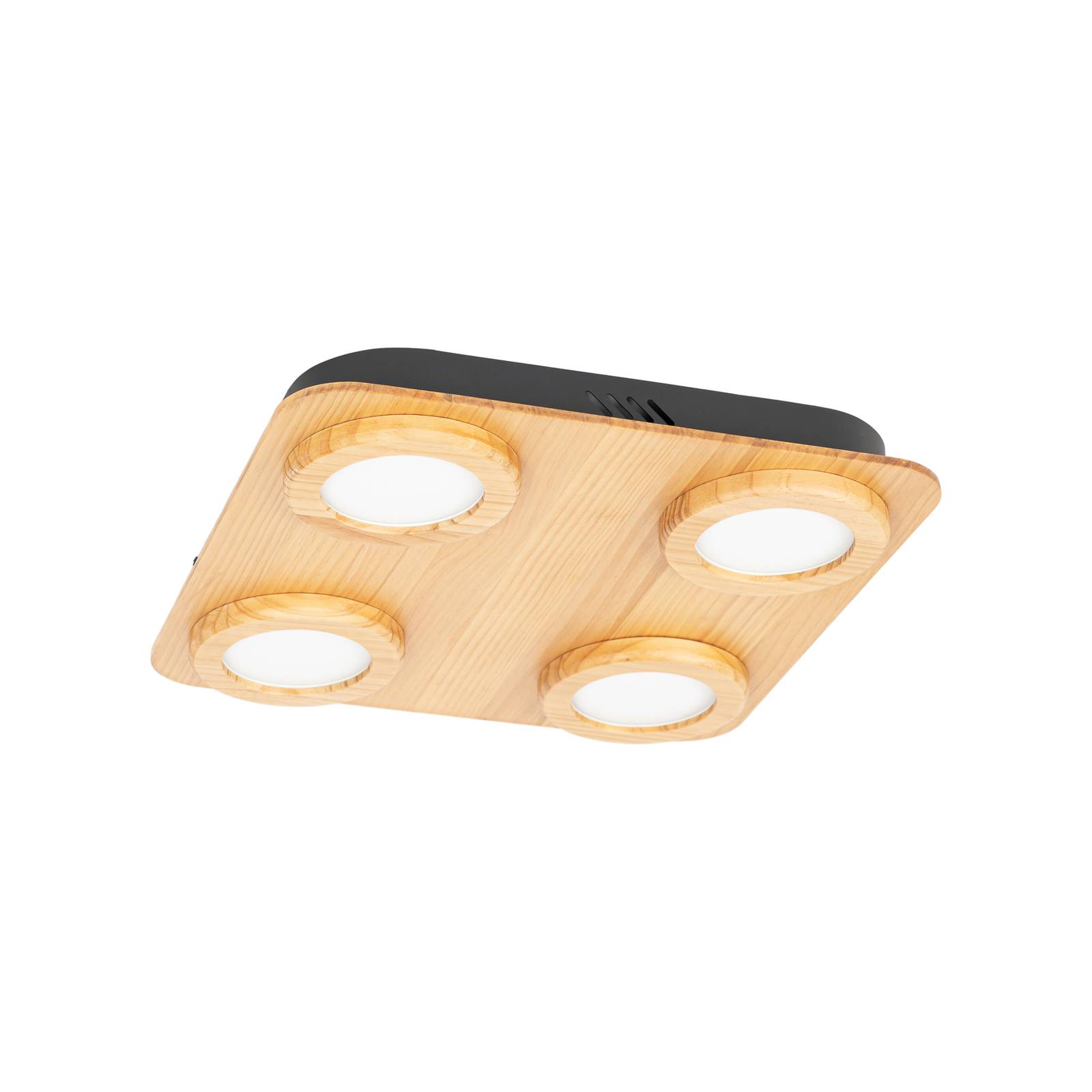 Plafonnier en bois traditionnelleLED, Joren, LINDBY