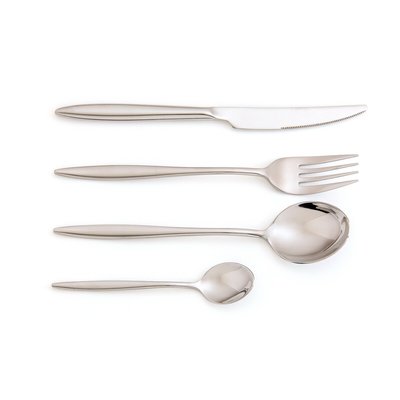 Elsie Stainless Steel 24-Piece Cutlery Set LA REDOUTE INTERIEURS