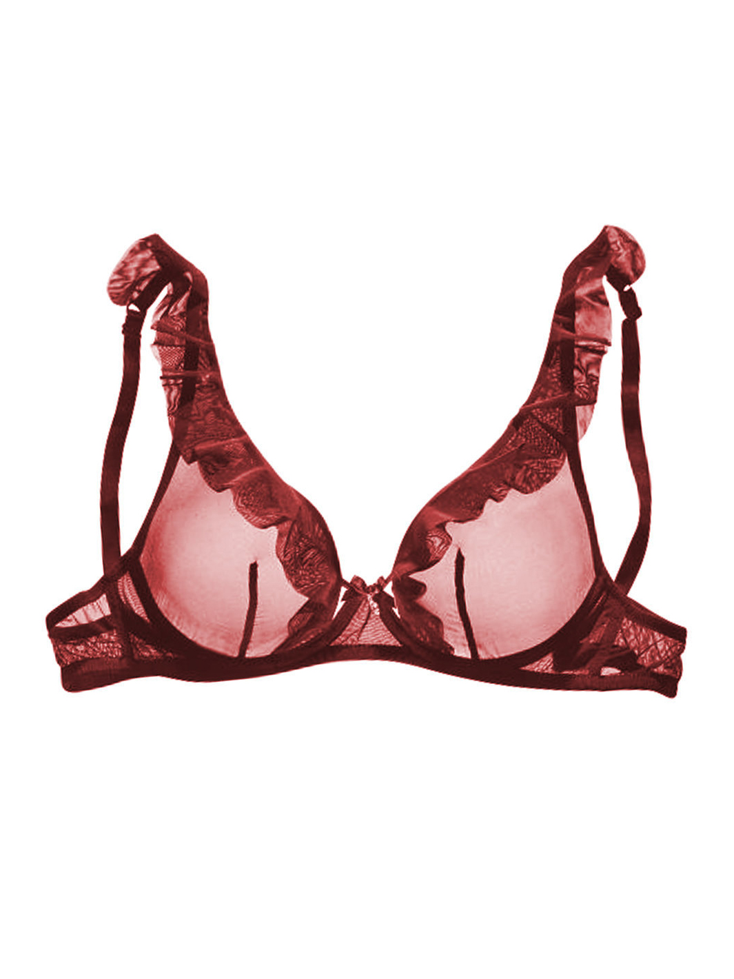 Soutien-gorge armaturé voile Sexy, LASCANA