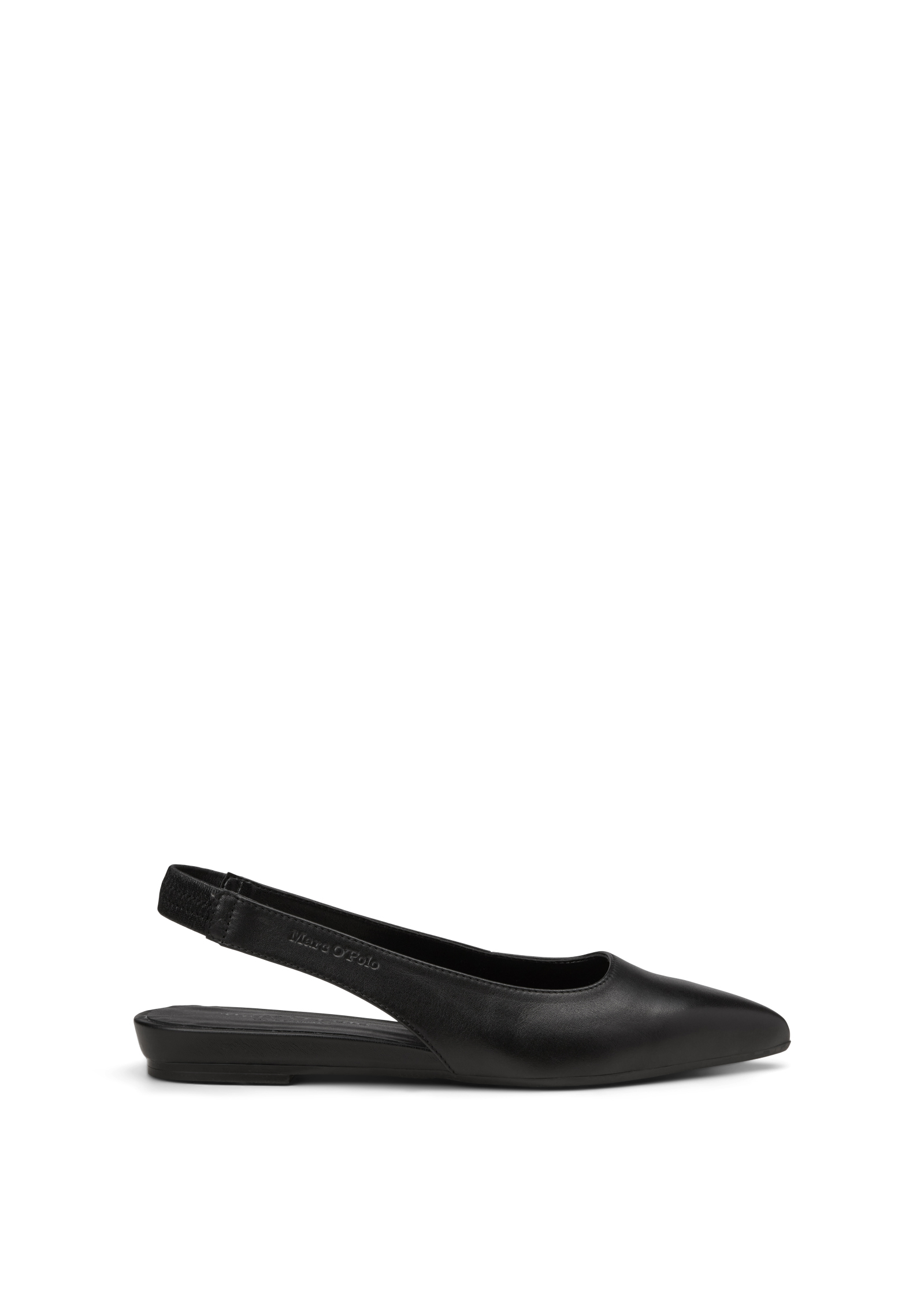 Slingback en cuir de vache noble, MARC O'POLO