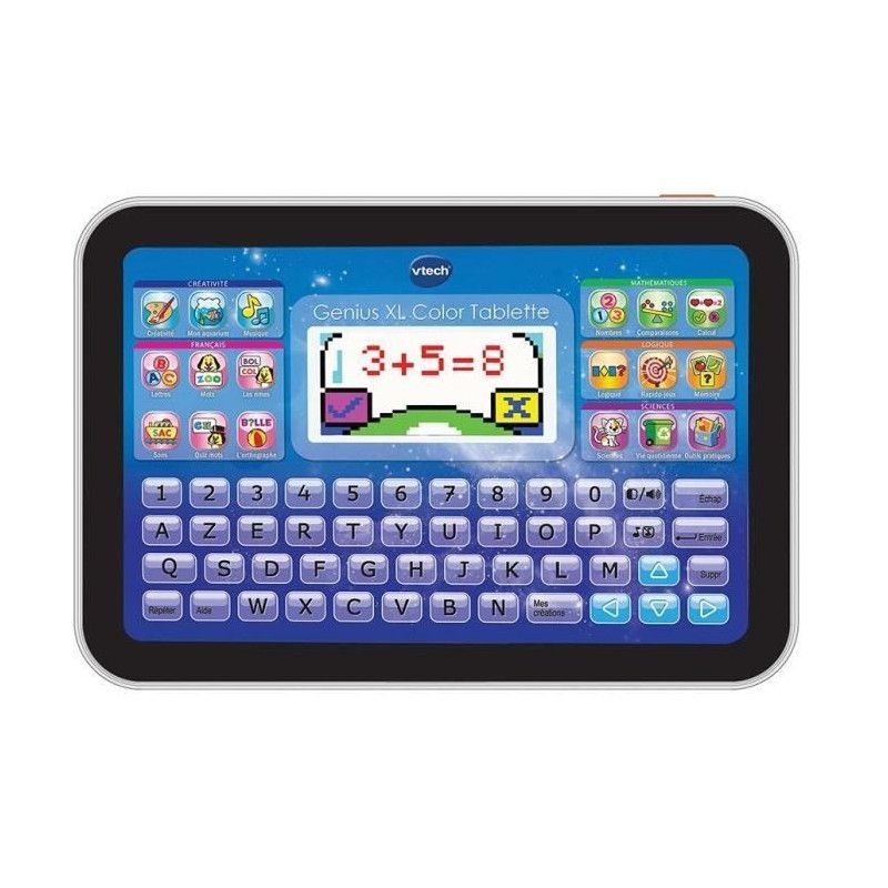 VTECH - Genius XL Color - Ordi-Tablette Enfant - Noir sur