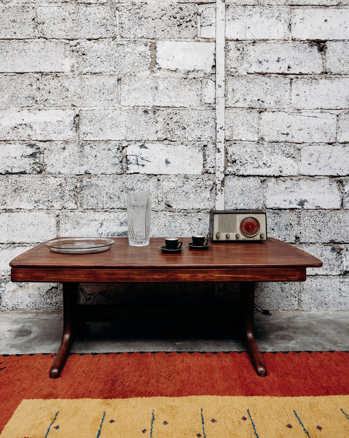 Table basse en bois Liv N°80 - Bon état, DEBONGOUT