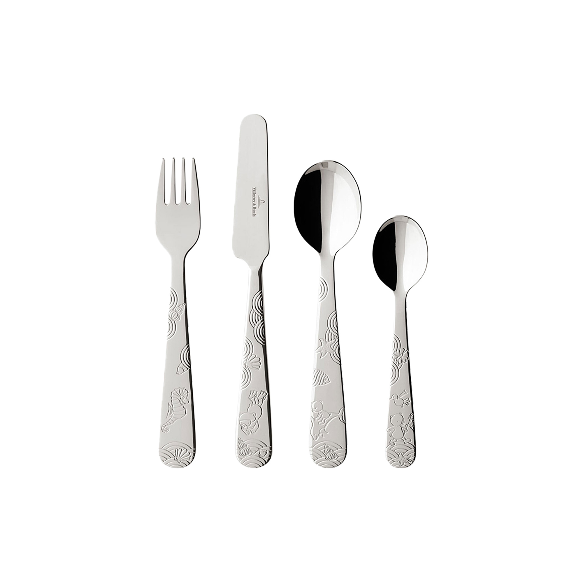 Couverts De Table Pour Enfants, 4 Pièces KIDDY BEARS, VILLEROY & BOCH