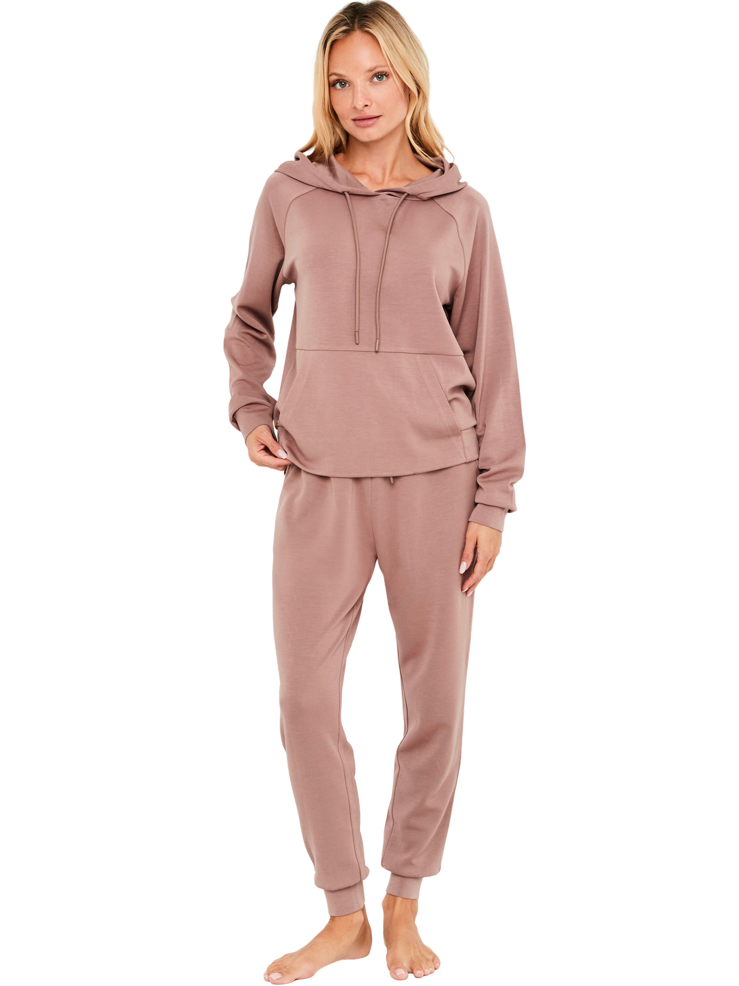 Pyjama pantalon jogger sweat à capuche Modal Flow, SELMARK