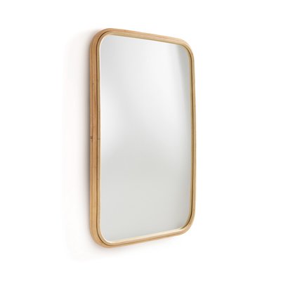 Rechthoekige spiegel in rotan 60x90 cm, Nogu LA REDOUTE INTERIEURS