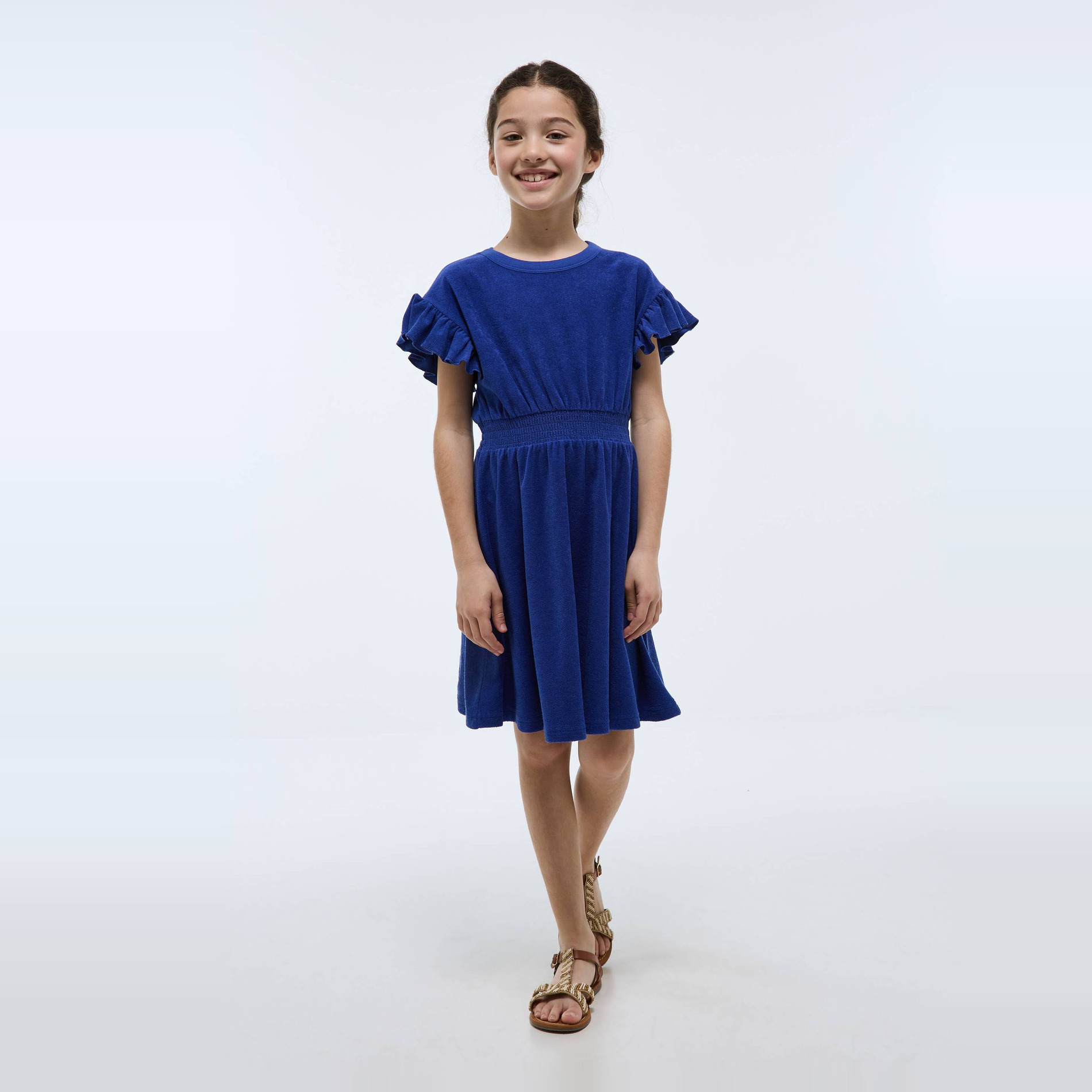 Robe en éponge, MONOPRIX