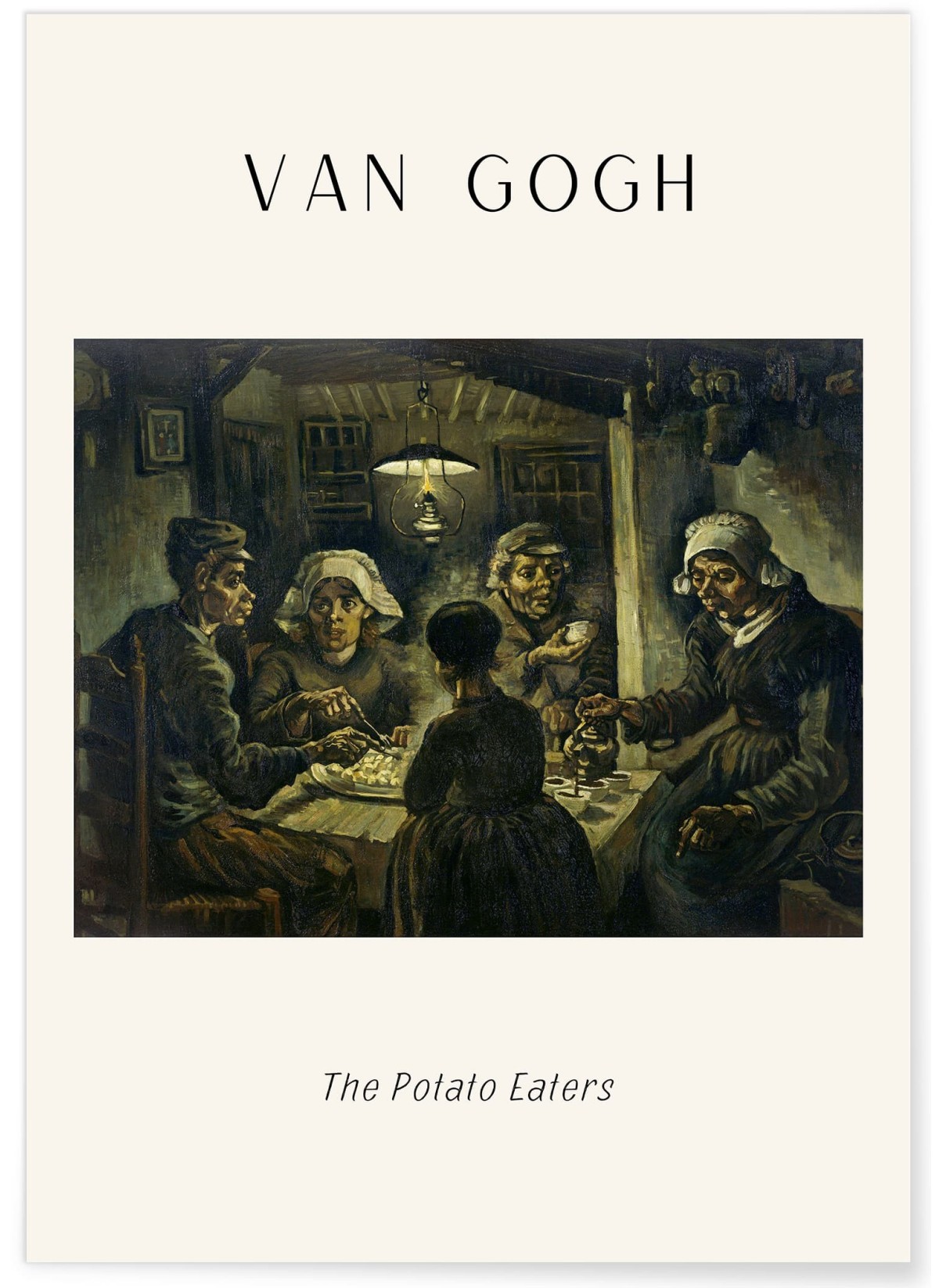 Affiche Van Gogh - The Potato Eaters, L'AFFICHERIE