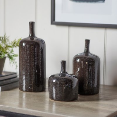 Set of 3 Ceramic Vase Ornaments SO'HOME