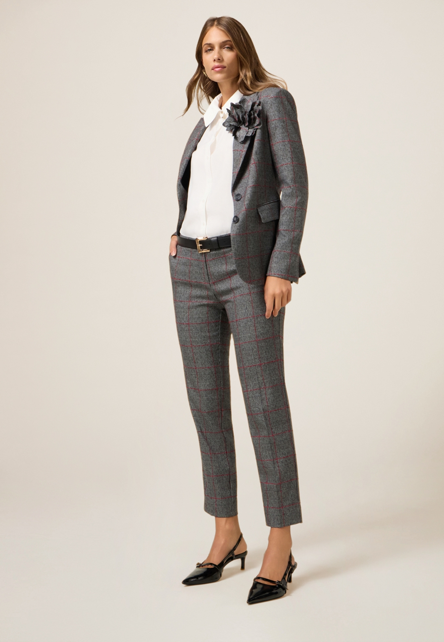 Pantalon à carreaux, OLTRE