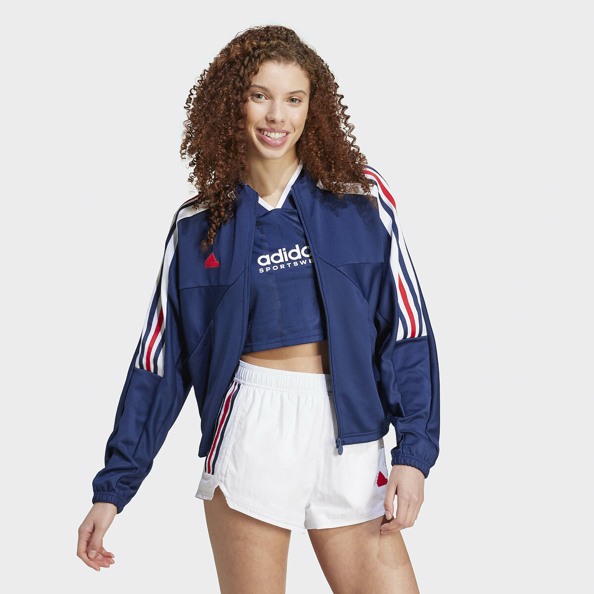 Veste de survêtement zippée TIRO CUT 3 bandes, ADIDAS SPORTSWEAR