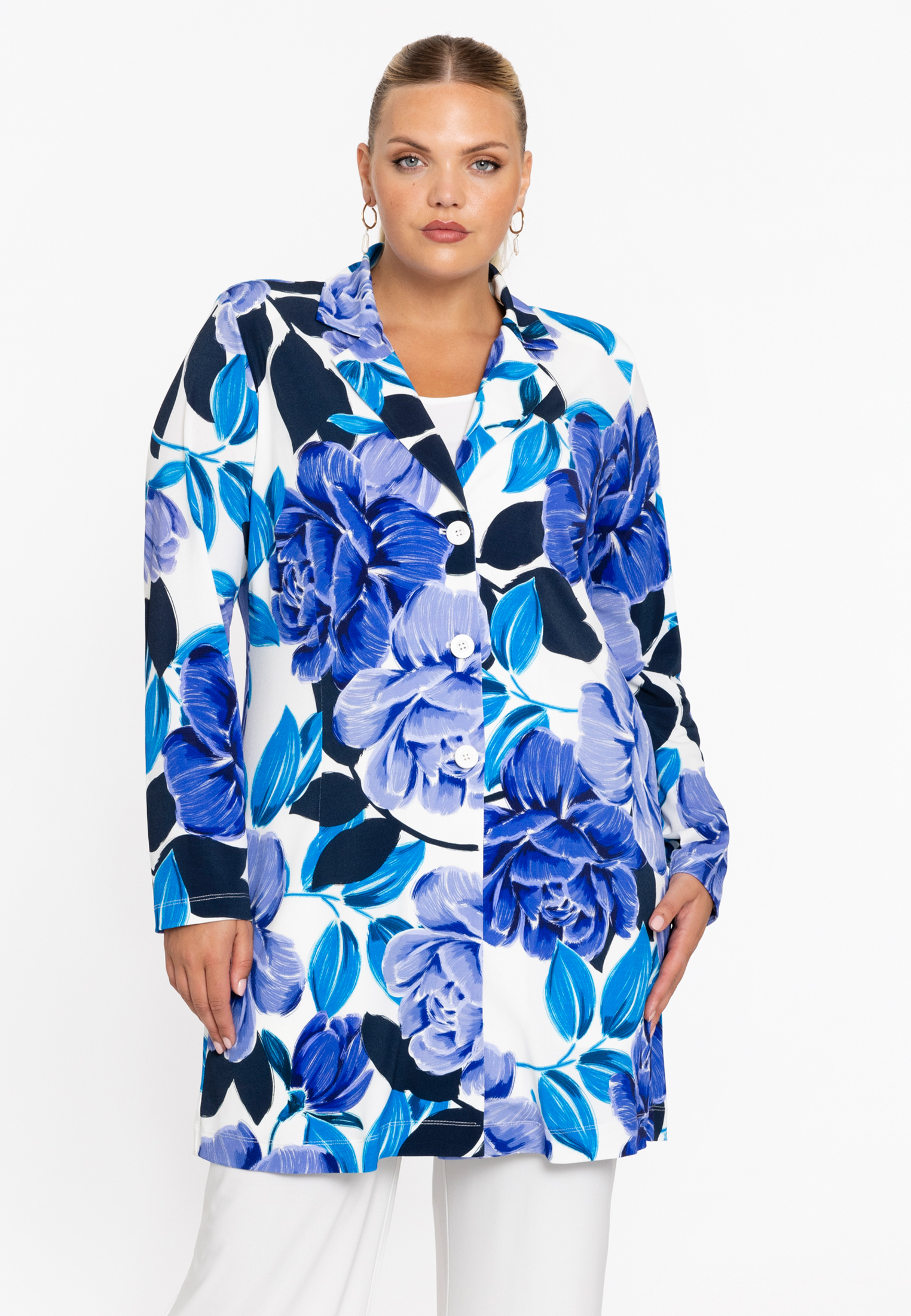 Blazer imprimée, YOEK