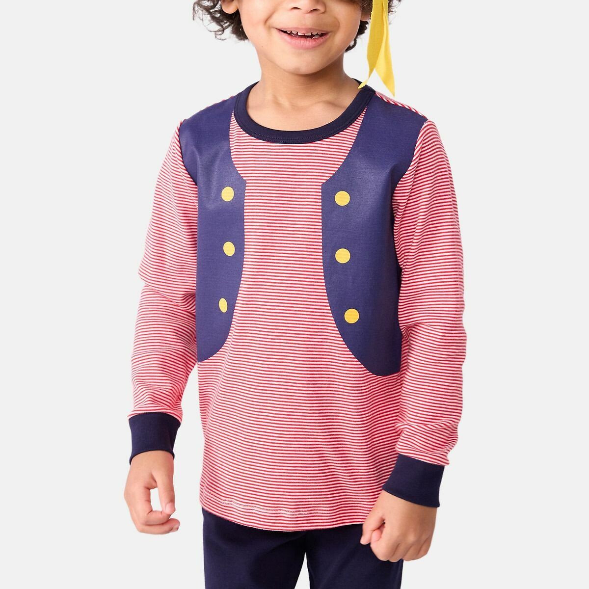 Pyjama déguisement pirate enfant en coton, PETIT BATEAU