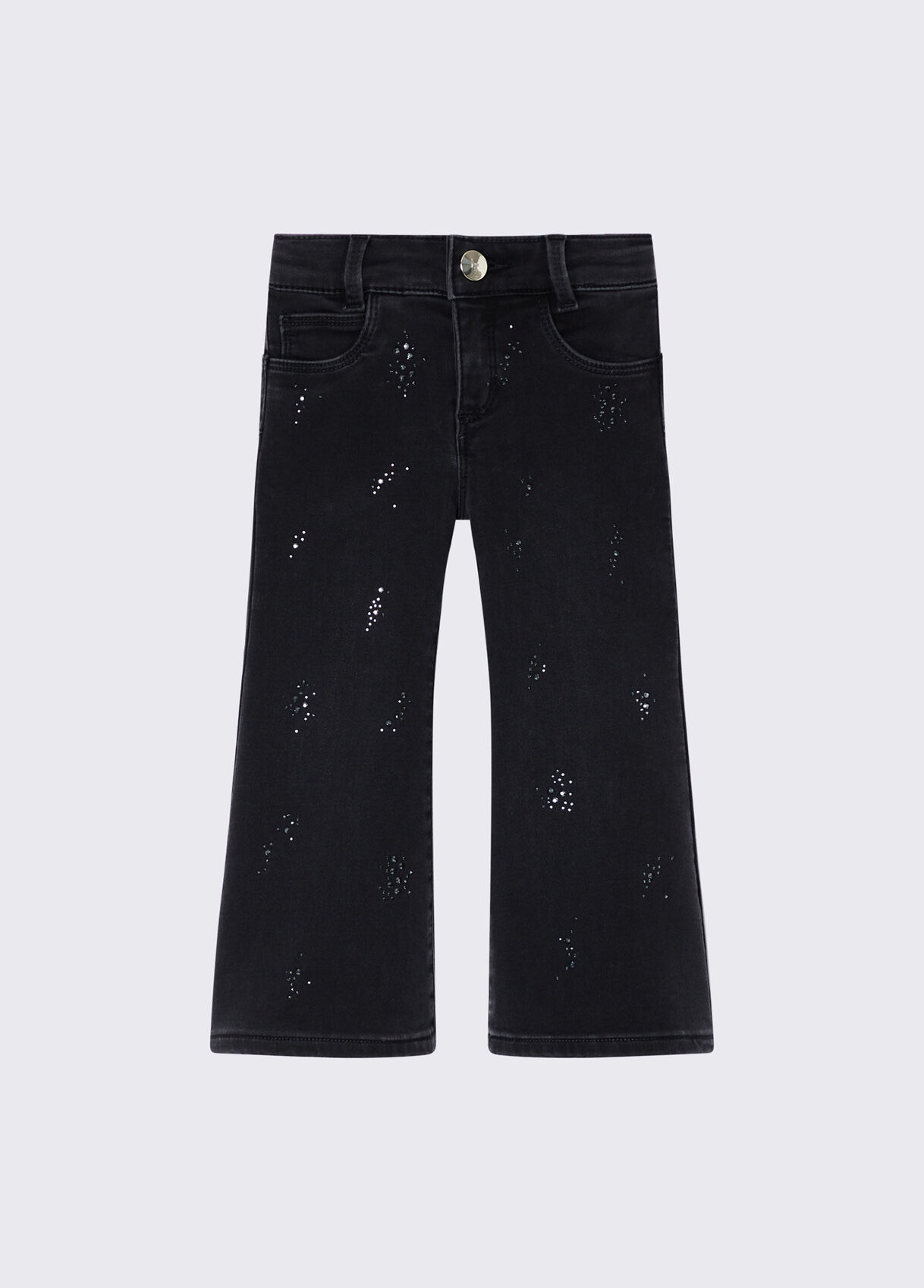Pantalon flare avec strass, LIU JO