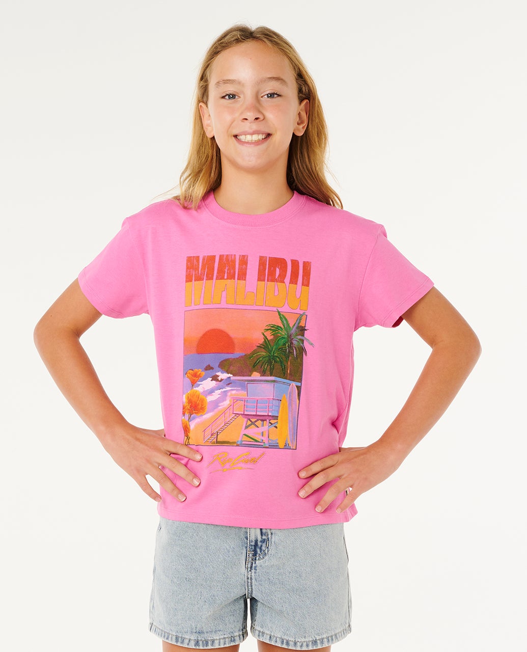 T-shirt Hayley O Relaxed fille, RIP CURL