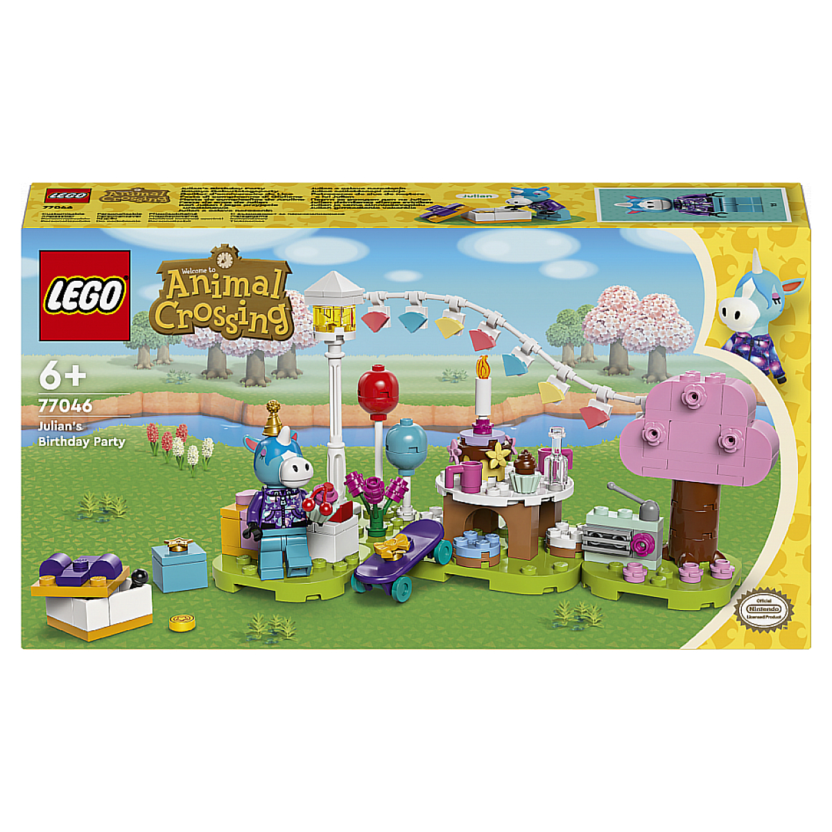 77046  Animal Crossing Goûter danniversaire de Lico, LEGO