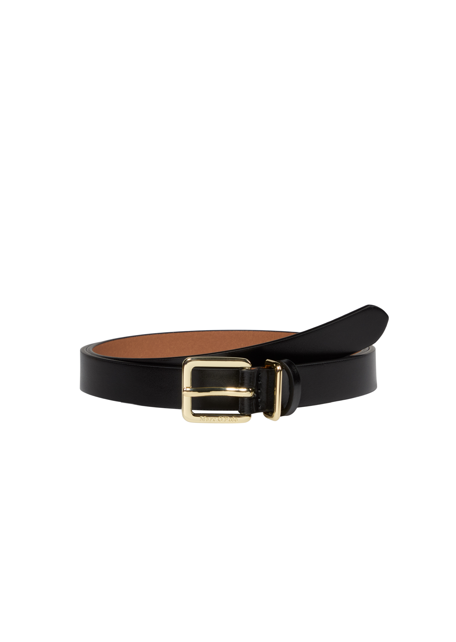 Ceinture modèle Lara en cuir de veau de première qualité, MARC O'POLO