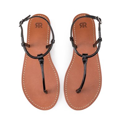 Leather Toe Post Sandals LA REDOUTE COLLECTIONS