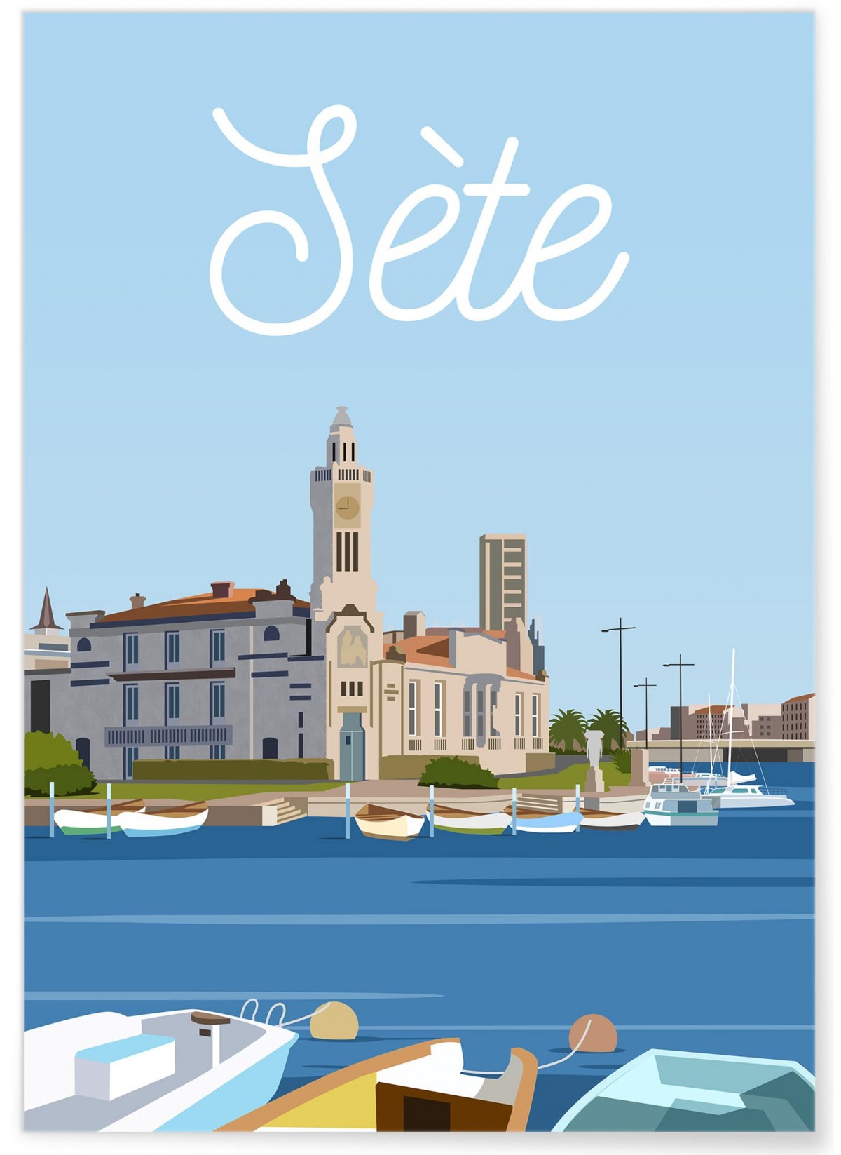 Affiche ville de Sète, L'AFFICHERIE