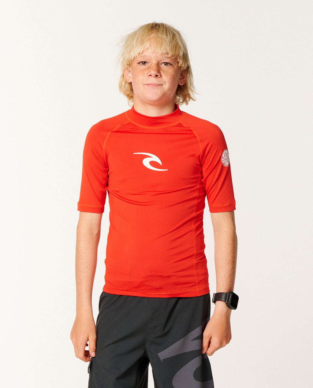 T-shirt anti-UV WAVES manches courtes garçon, RIP CURL