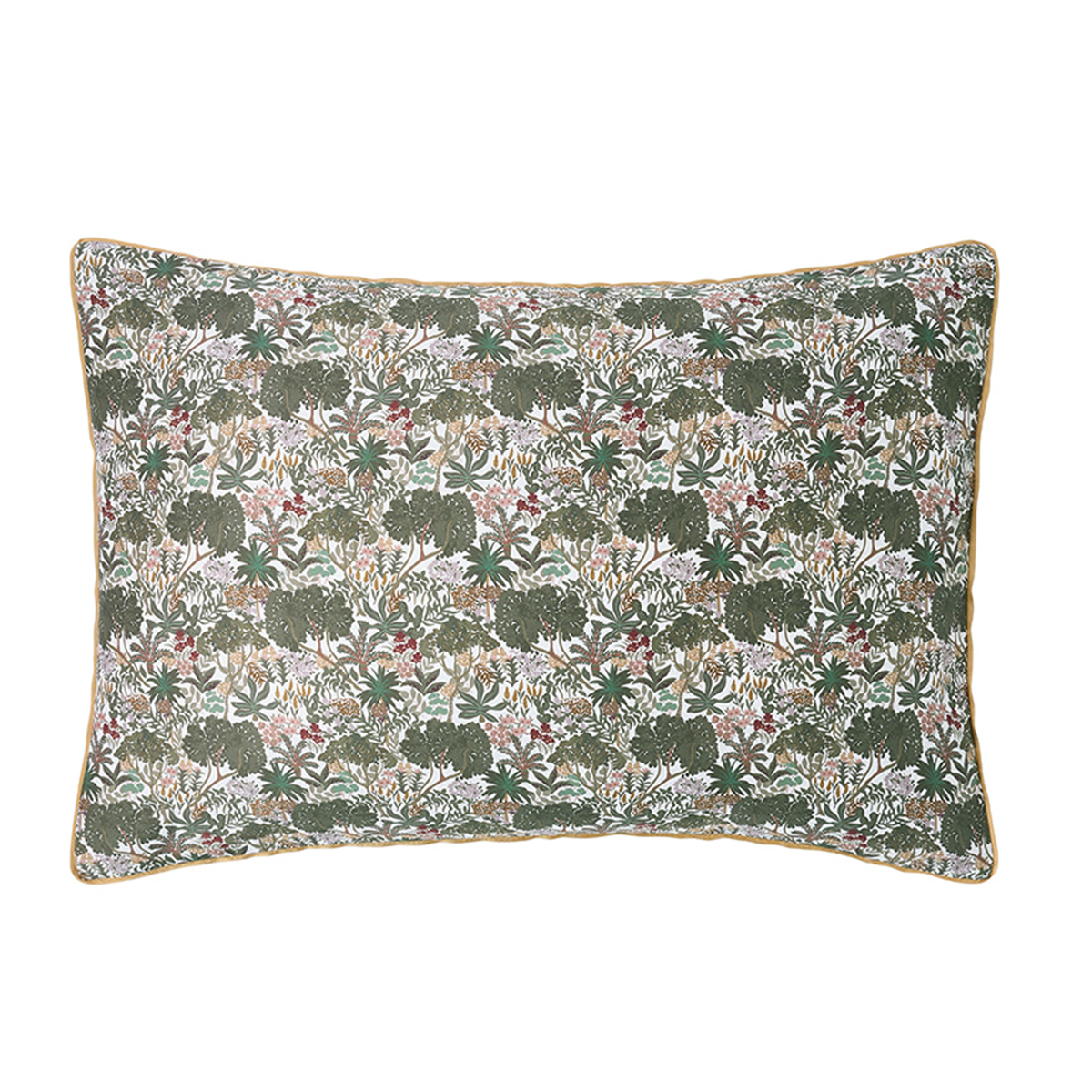 Taie d'oreiller imprimée en satin de coton, CANOPÉE, ESSIX