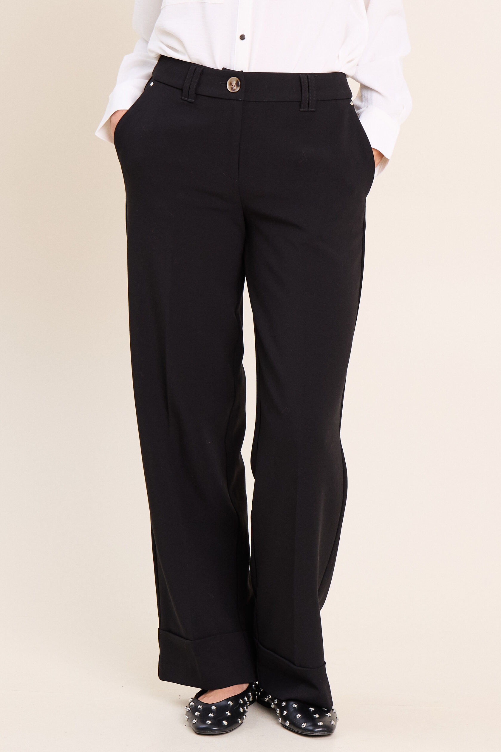 Pantalon taille haute fluide, BREAL