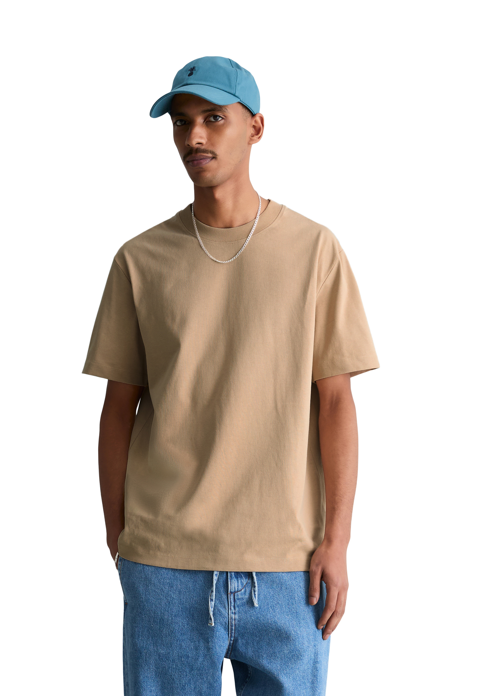 T-shirt DfC relaxed en jersey de coton bio épais, MARC O’POLO DENIM