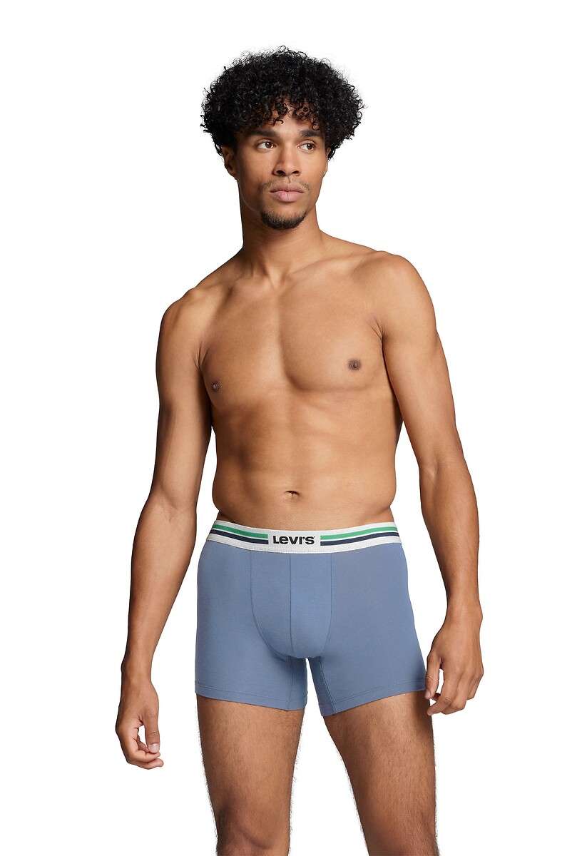 Lot de 2 boxers unis, LEVI'S