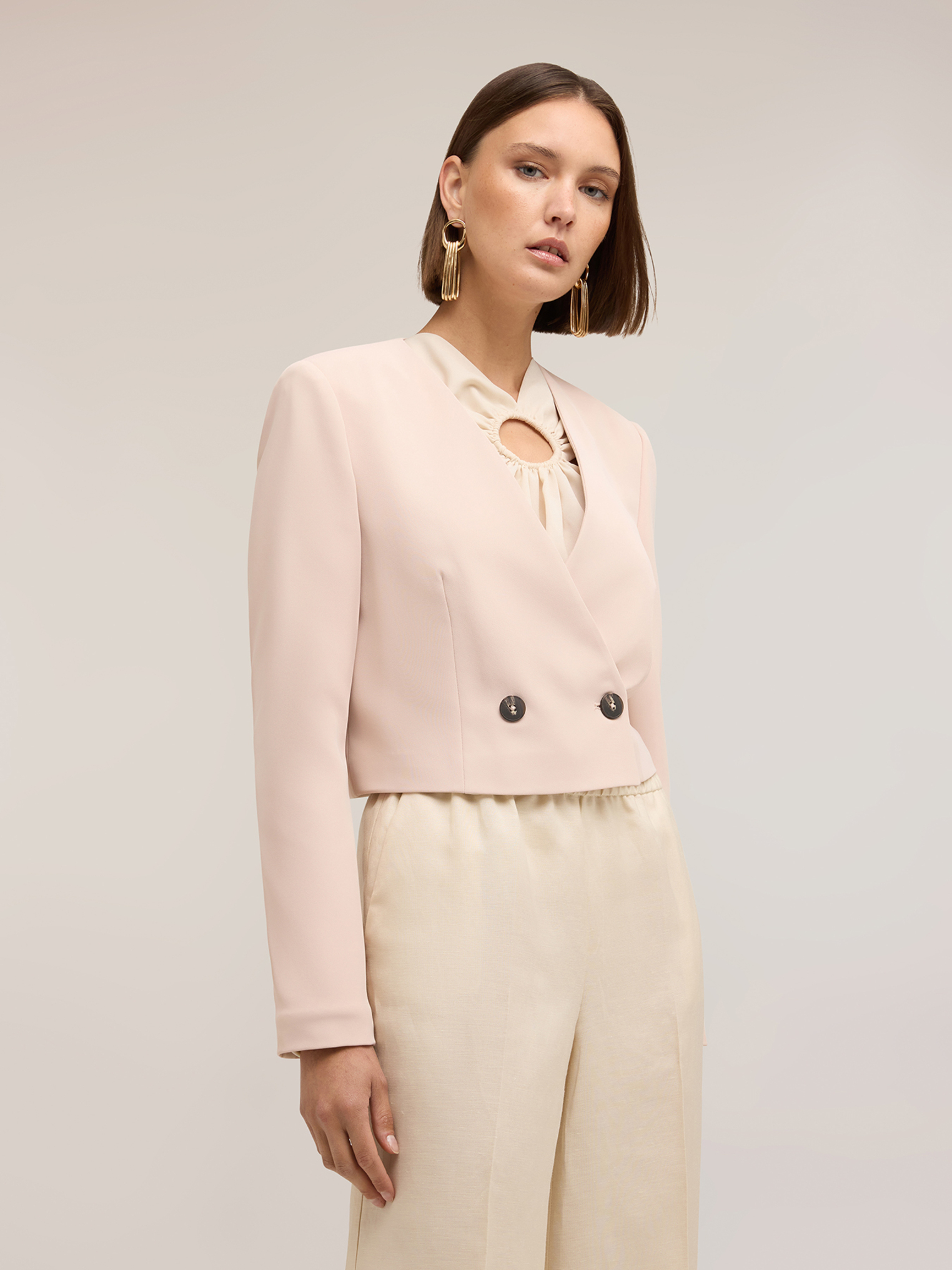 Veste spencer double boutonnage, MOTIVI