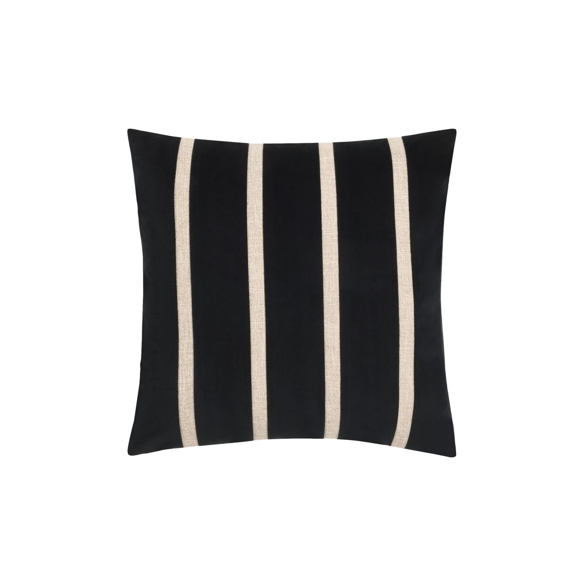 Coussin rayé en velours 50 x 50 cm, NEXT
