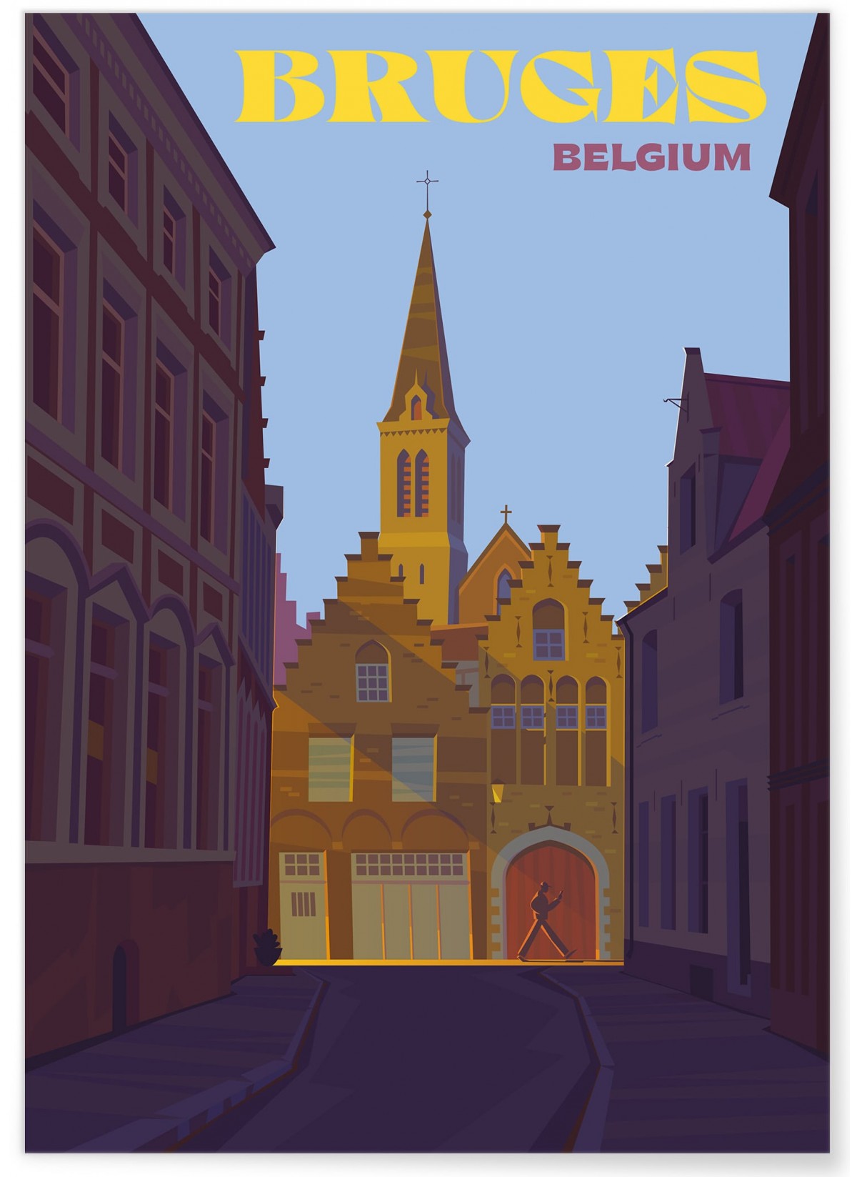 Affiche ville Bruges, L'AFFICHERIE