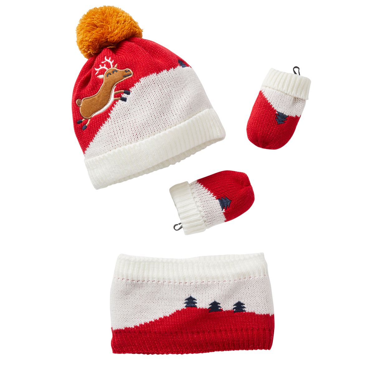 Ensemble Noel Bonnet Snood Moufles Oeko Tex Rouge Fonce Imprime Vertbaudet La Redoute Ensemble Noel Bonnet Snood Moufles Oeko Tex Rouge Fonce Imprime Vertbaudet La Redoute