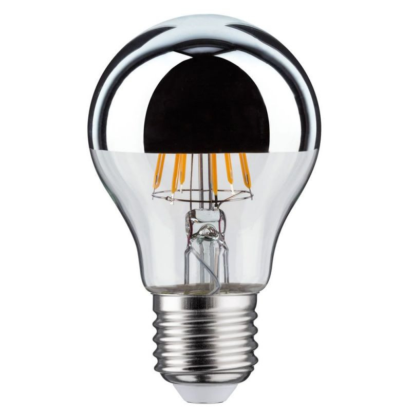 Ampoule Led E27 Bulbe 11w Calotte Argent Blanc Chaud, MILLUMINE