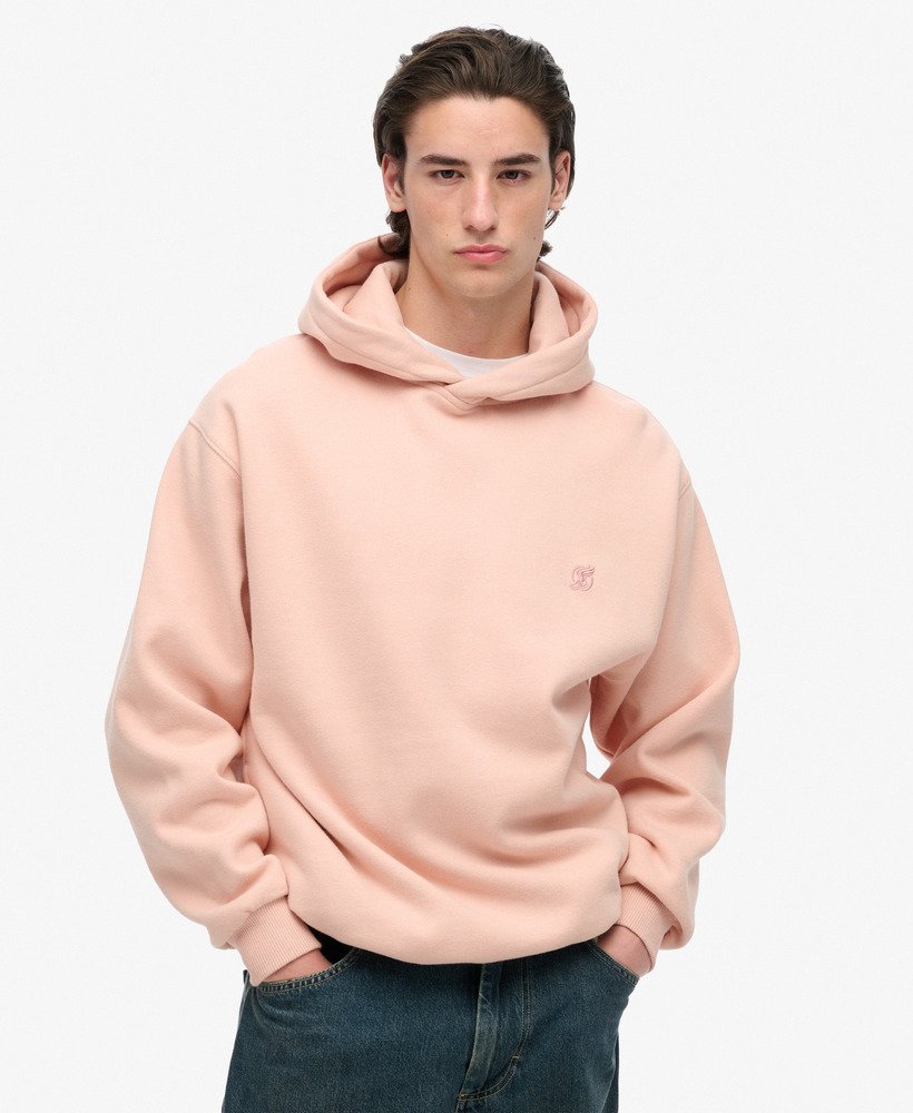 Sweat à capuche oversize, SUPERDRY