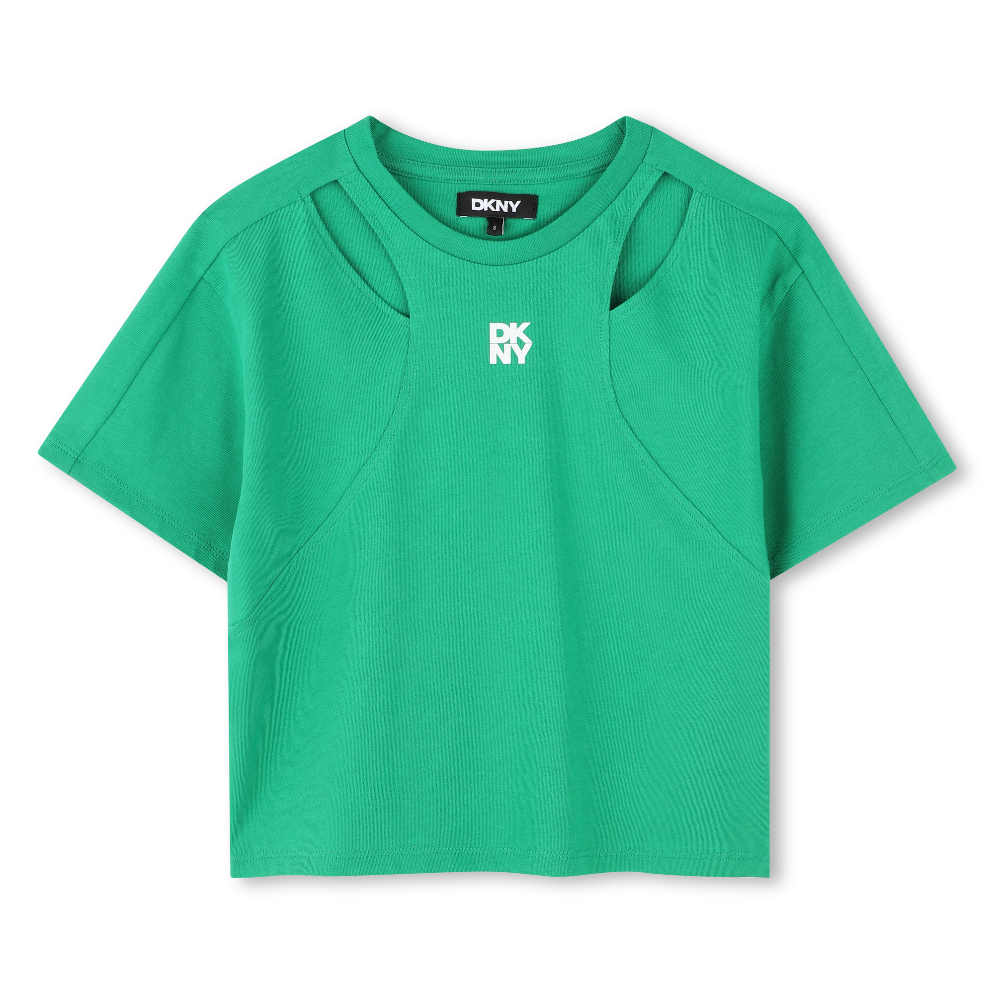 T-shirt ouvert à manches courtes, DKNY