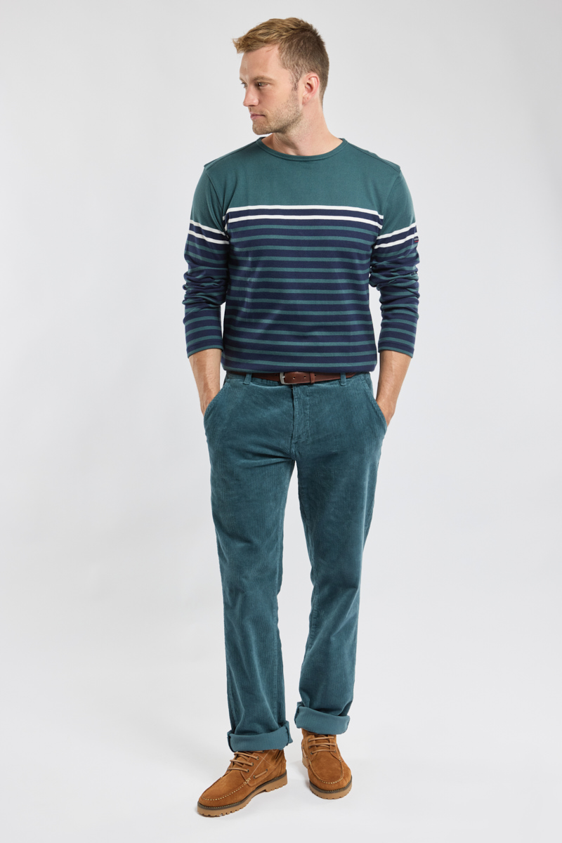 Pantalon chino velours - coton, ARMOR-LUX