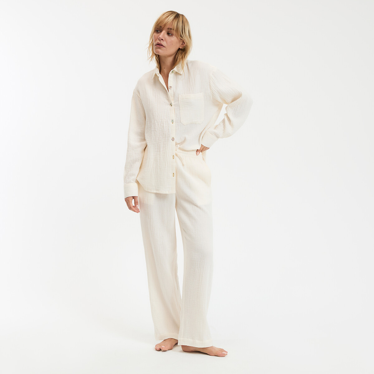 Pyjama en gaze de coton
